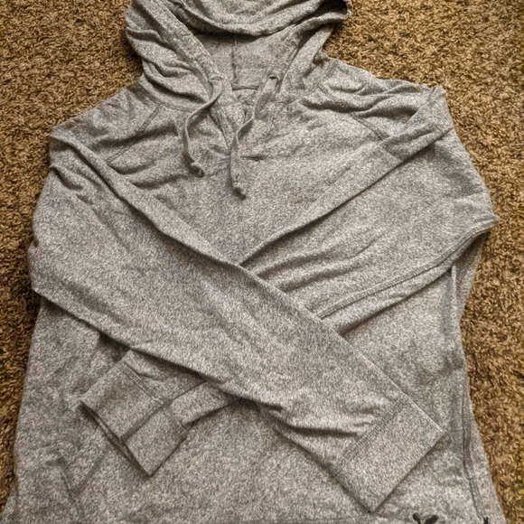 Grey Pullover Hoodie | American Eagle Outfitters - Picture 1 of 4